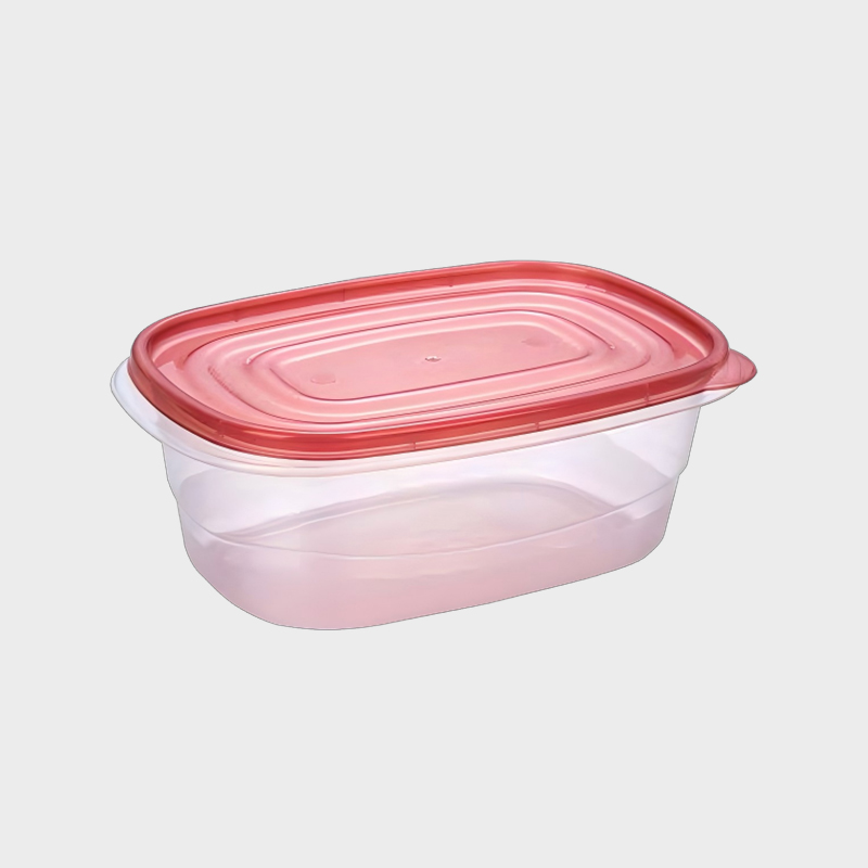 PFB012 1900 ml pyöristetty-suorakulmainen standardi PP-ruoan säilytysastia